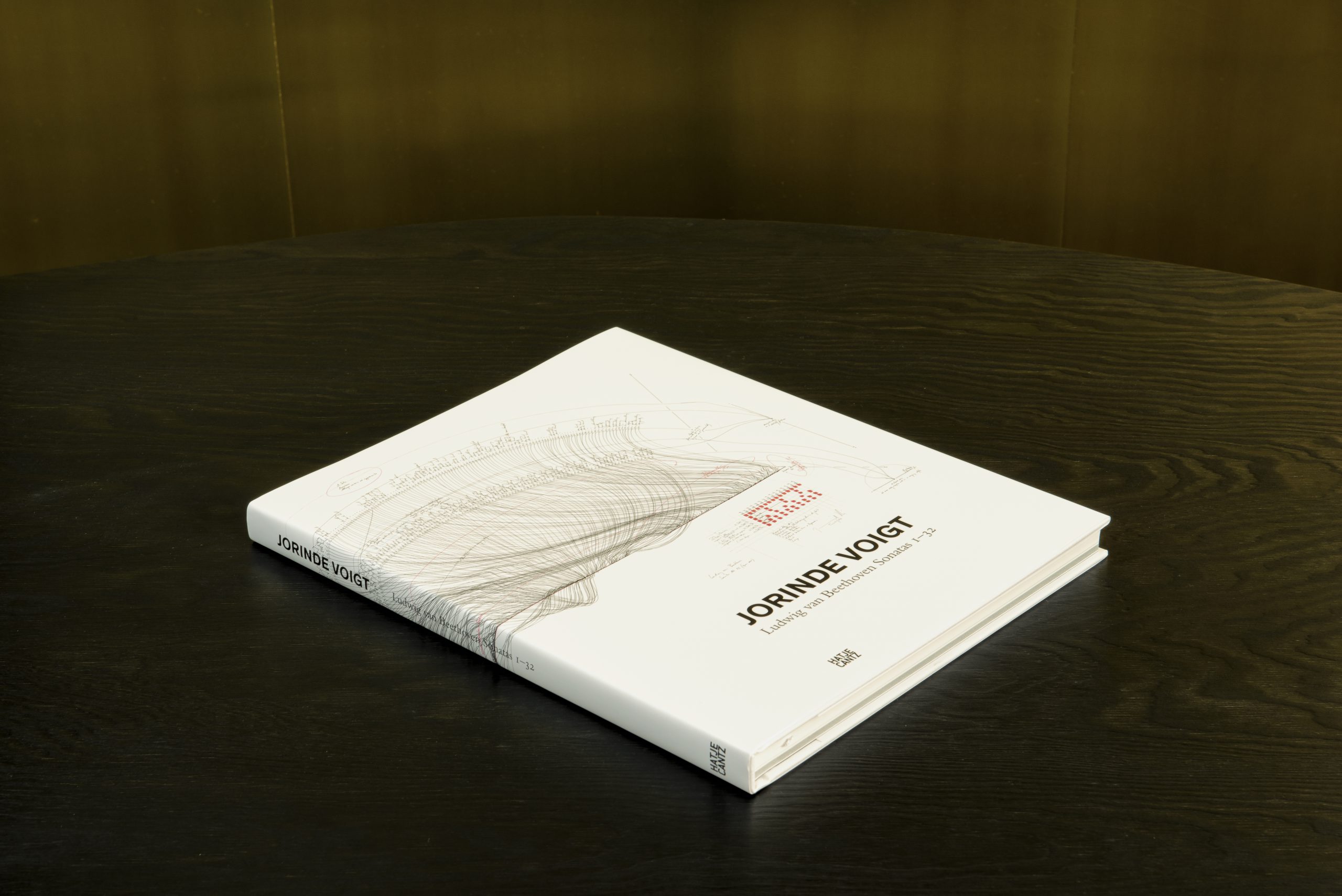 2015, Jorinde Voigt – Ludwig van Beethoven Sonatas 1-32, Editor: David Nolan, Text: Franz W. Kaiser, Jorinde Voigt, Language: English, German, total pages: 13, Publishing: Hatje Cantz, ISBN 978-3-7757-4042-5, Price: €55,00. cover