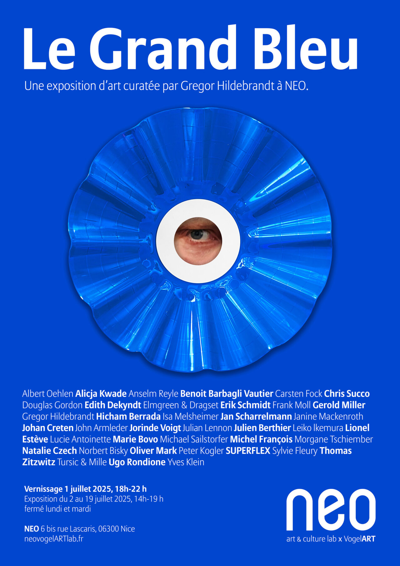 Jorinde Voigt - Le Grand Bleu NEO art & culture lab x VOGELART, Nice, France