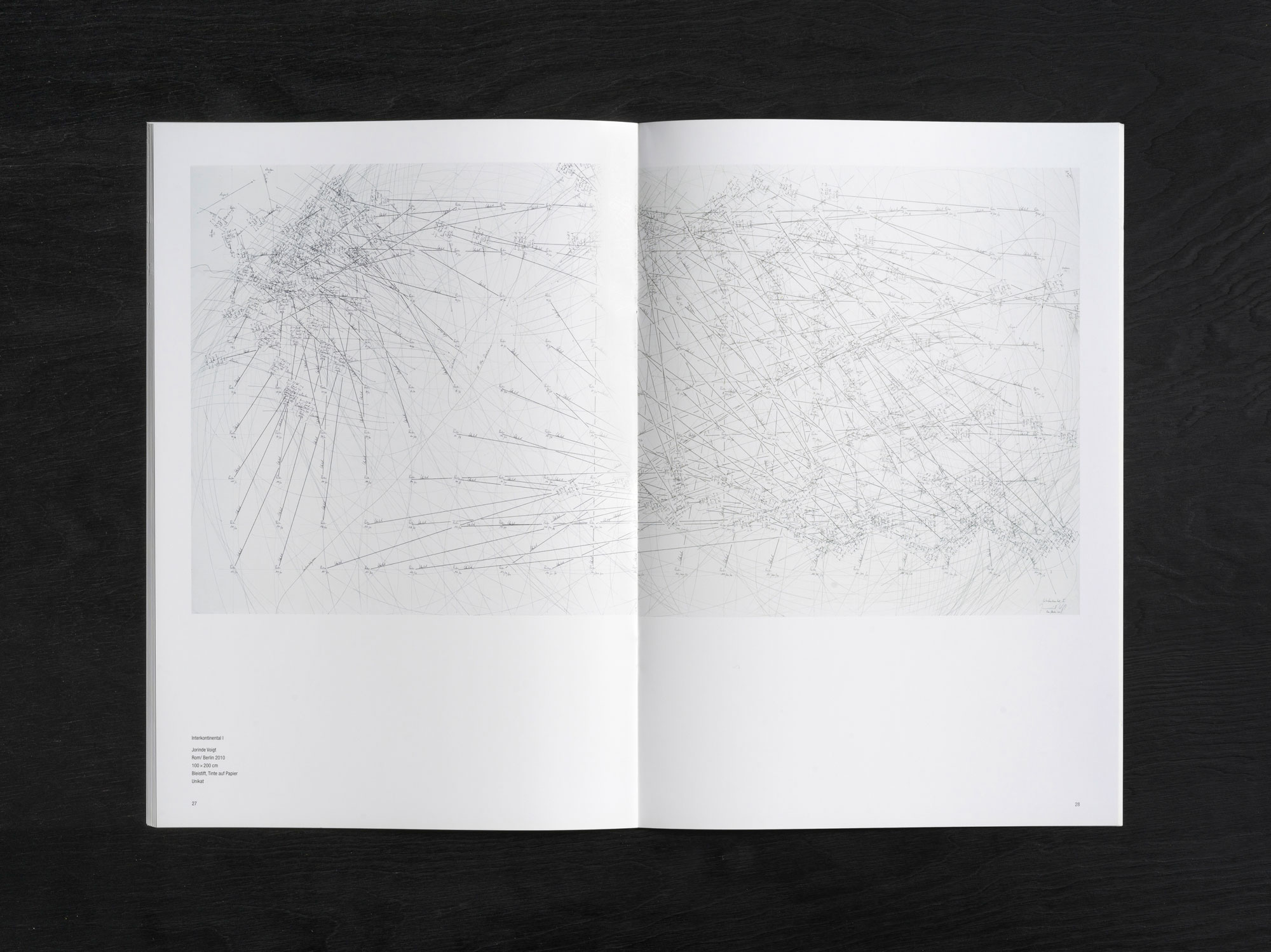 Jorinde Voigt - Collective Time, Catalog on the occasion of the same entitled exhibition at Klosterfelde, Berlin, Editor: Klosterfelde, Text: Jorinde Voigt, Language: English, German, 49 pages, Publishing: Klosterfelde, ISBN: -, Price: €15,00.