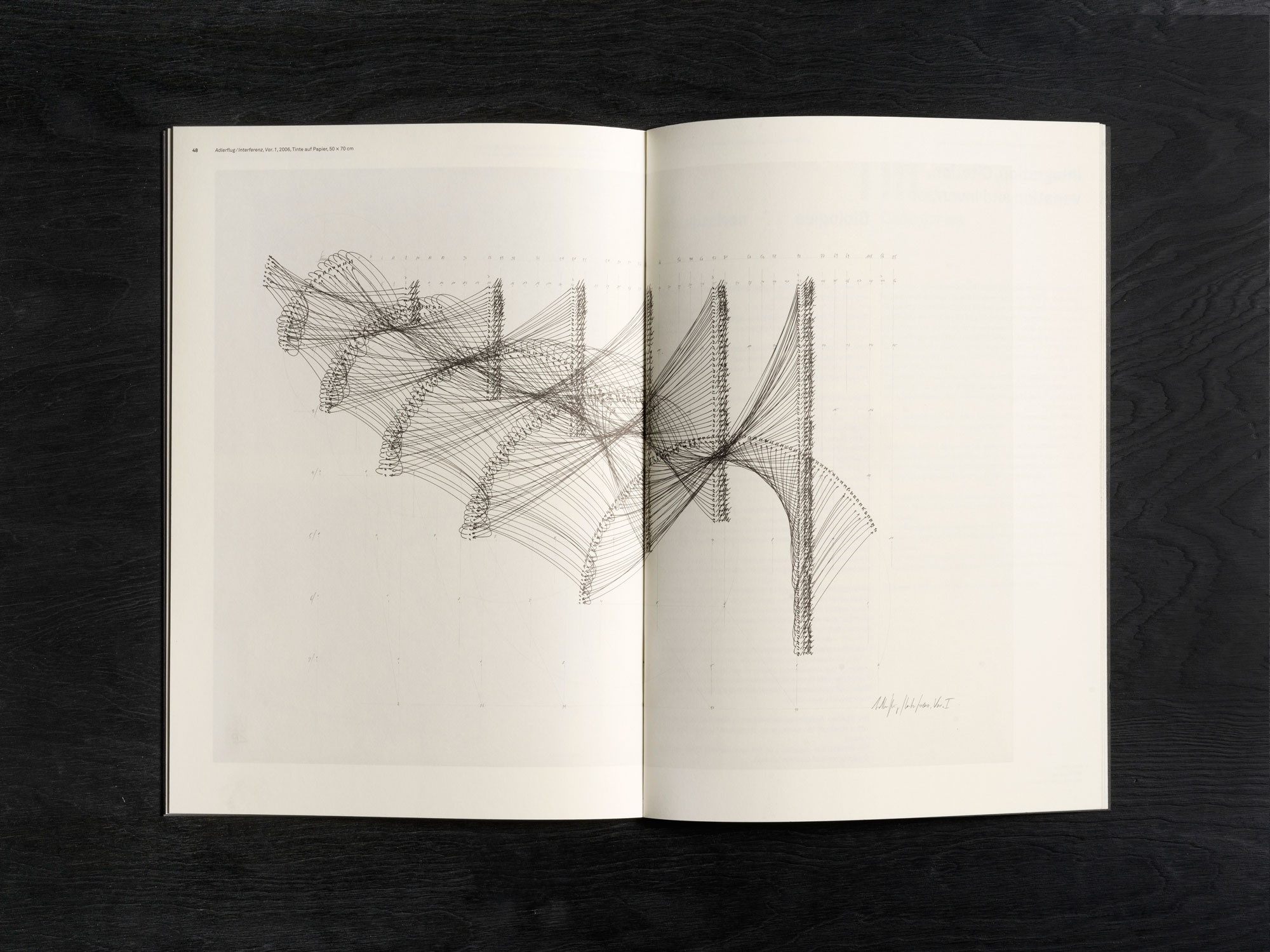 Jorinde Voigt - Matrix / Lemniscate / ∞, Catalog on the occasion of the same entitled exhibition at Galerie Christian Lethert, Cologne, Editor: Galerie Christian Lethert, Jorinde Voigt, Text: Andrew Cannon, Oliver Tepel, Anna Zett, Language: English, German, total pages: 76, Publishing: Kerber Verlag Bielefeld, ISBN: 978-3-866678-285-3, Price: €15,00.