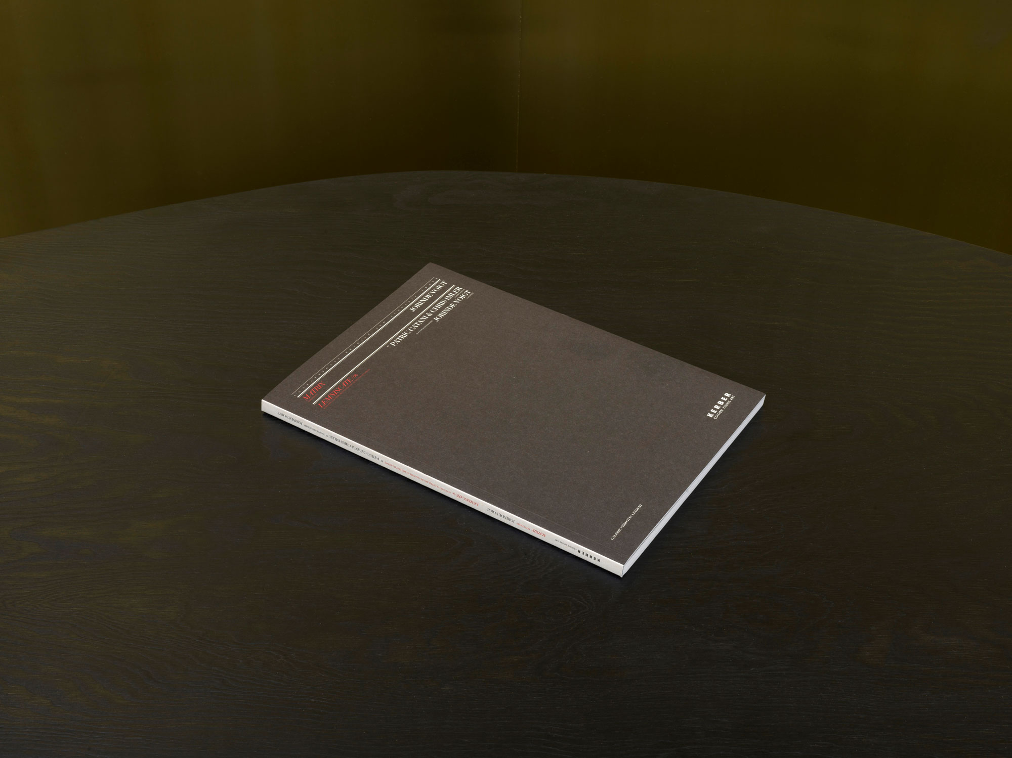 Jorinde Voigt - Matrix / Lemniscate / ∞, Catalog on the occasion of the same entitled exhibition at Galerie Christian Lethert, Cologne, Editor: Galerie Christian Lethert, Jorinde Voigt, Text: Andrew Cannon, Oliver Tepel, Anna Zett, Language: English, German, total pages: 76, Publishing: Kerber Verlag Bielefeld, ISBN: 978-3-866678-285-3, Price: €15,00