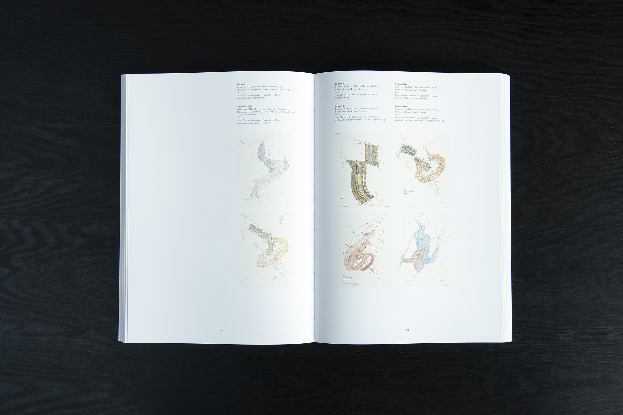 Jorinde Voigt – Now, Catalog on the occasion of the same entitled exhibition at Kunsthalle Krems, Austria, Editor: Julia Klüser und Hans-Peter Wipplinger, Text: Stephanie Damianitsch, Astrit Schmidt-Burkhardt, Language: English, German, total pages: 272, Publishing: Verlag der Buchhandlung Walther König, ISBN 978-3-901261-64-0, Price: €29,00. inside 2