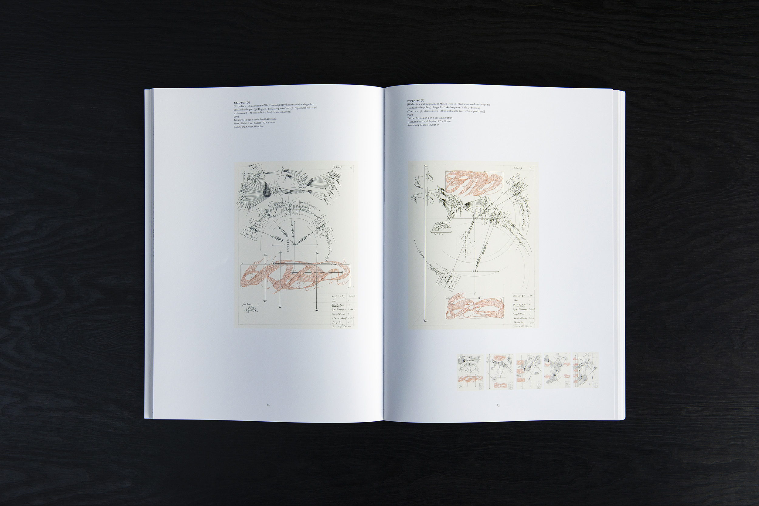 Jorinde Voigt – Now, Catalog on the occasion of the same entitled exhibition at Kunsthalle Krems, Austria, Editor: Julia Klüser und Hans-Peter Wipplinger, Text: Stephanie Damianitsch, Astrit Schmidt-Burkhardt, Language: English, German, total pages: 272, Publishing: Verlag der Buchhandlung Walther König, ISBN 978-3-901261-64-0, Price: €29,00. inside 3