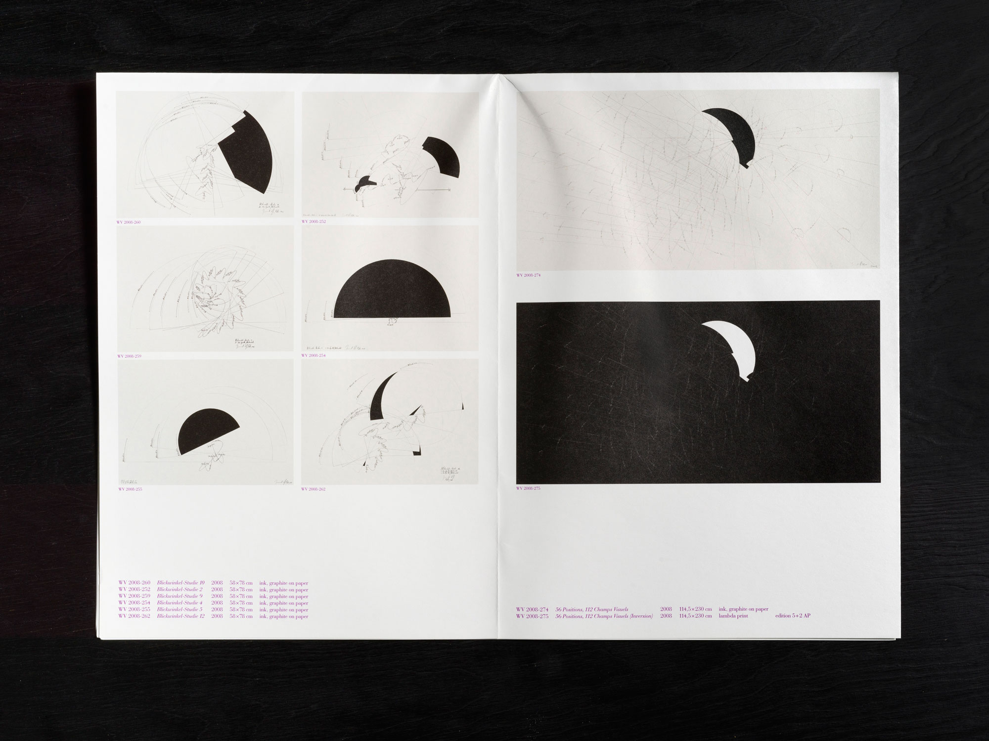 Jorinde Voigt - Stochastic Storms, Catalog on the occasion of same entitled exhibition at Galerie Klüser, Munich, Editor: Galerie Klüser, Text: Jorinde Voigt, Language: English, total pages: 8, booklet, Publishing: Galerie Klüser, ISBN: -, Price: €15,00