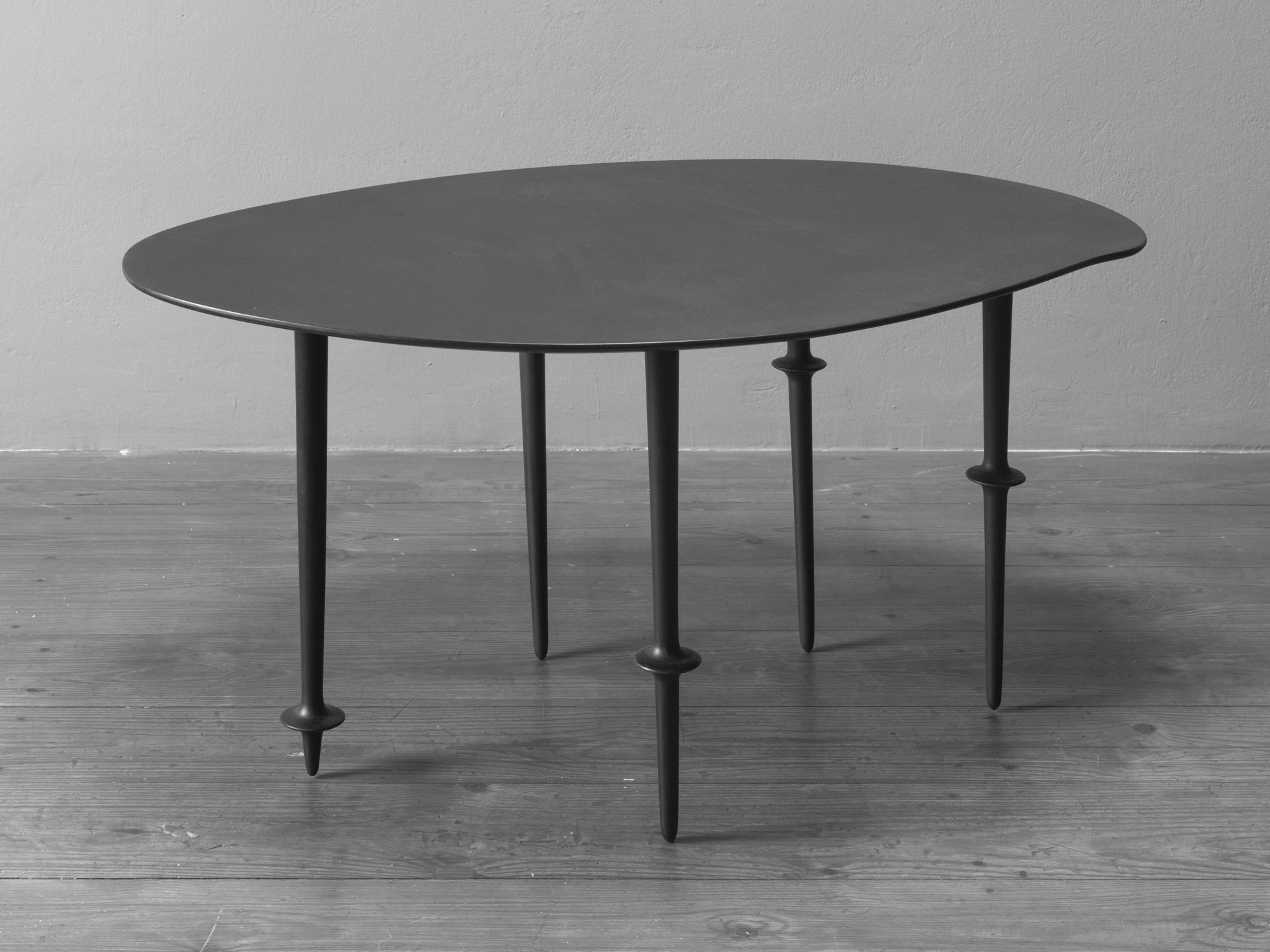 WV 2019-053 About Stability Scope Nr. 5 Jorinde Voigt Berlin 2019 48 x 97,4 x 68,3 cm Birch, Whitewood, stain, hard wax oil Exhibition Copy Signed on plaque